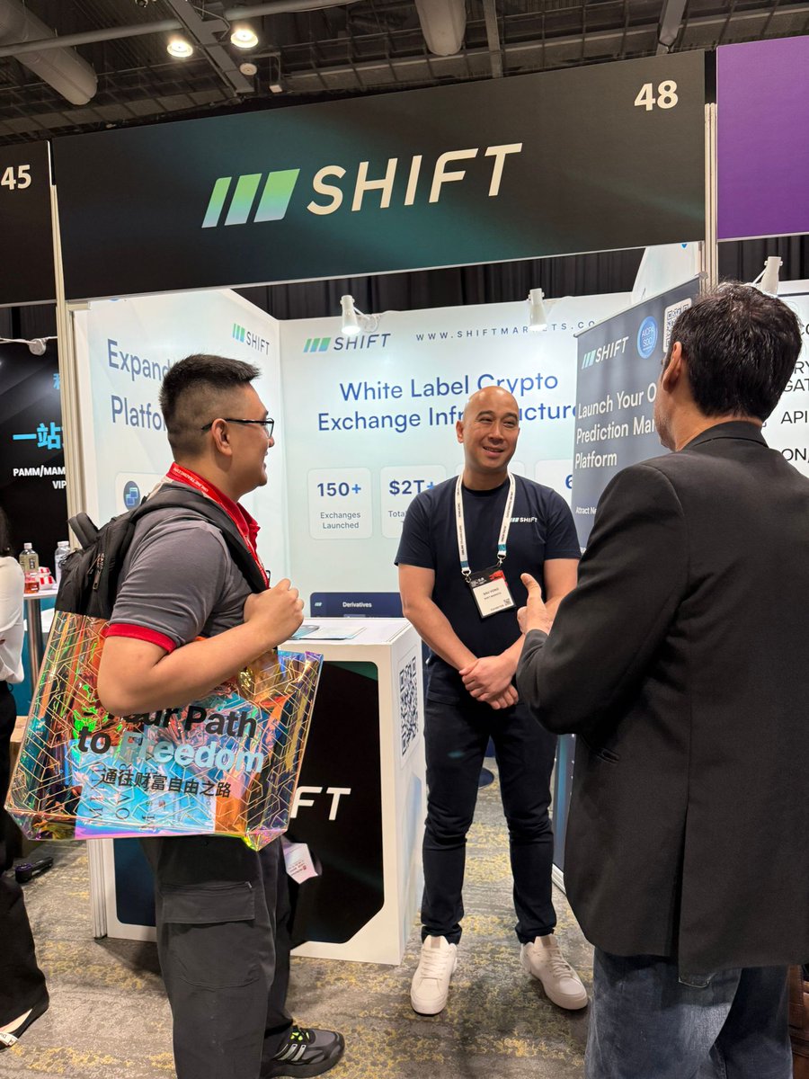 shiftmarkets's tweet photo. The Shift Markets team spent this week in Hong Kong at OnlineTradingExpo, meeting with brokers, liquidity providers, fintechs, PSPs, and technology partners from across the region.

One clear takeaway was how much focus is going toward smarter product expansion, stronger infrastructure, and more practical ways to support growth.

Thanks to everyone who stopped by Booth 48. Great to connect with so many teams in person!