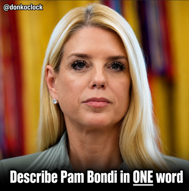 donkoclock's tweet photo. I'll start; Corrupt. What do you think about Pam Bondi?👇👇 https://t.co/LaVxdooPkO