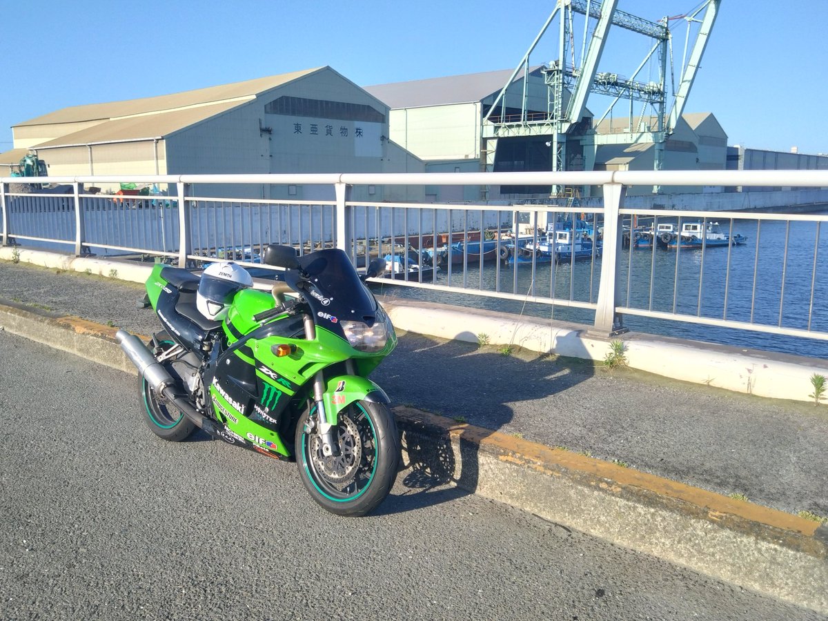 ZXR250、ナンバー取得、遂に公道デビュー！！ めちゃくちゃ快調に走っ