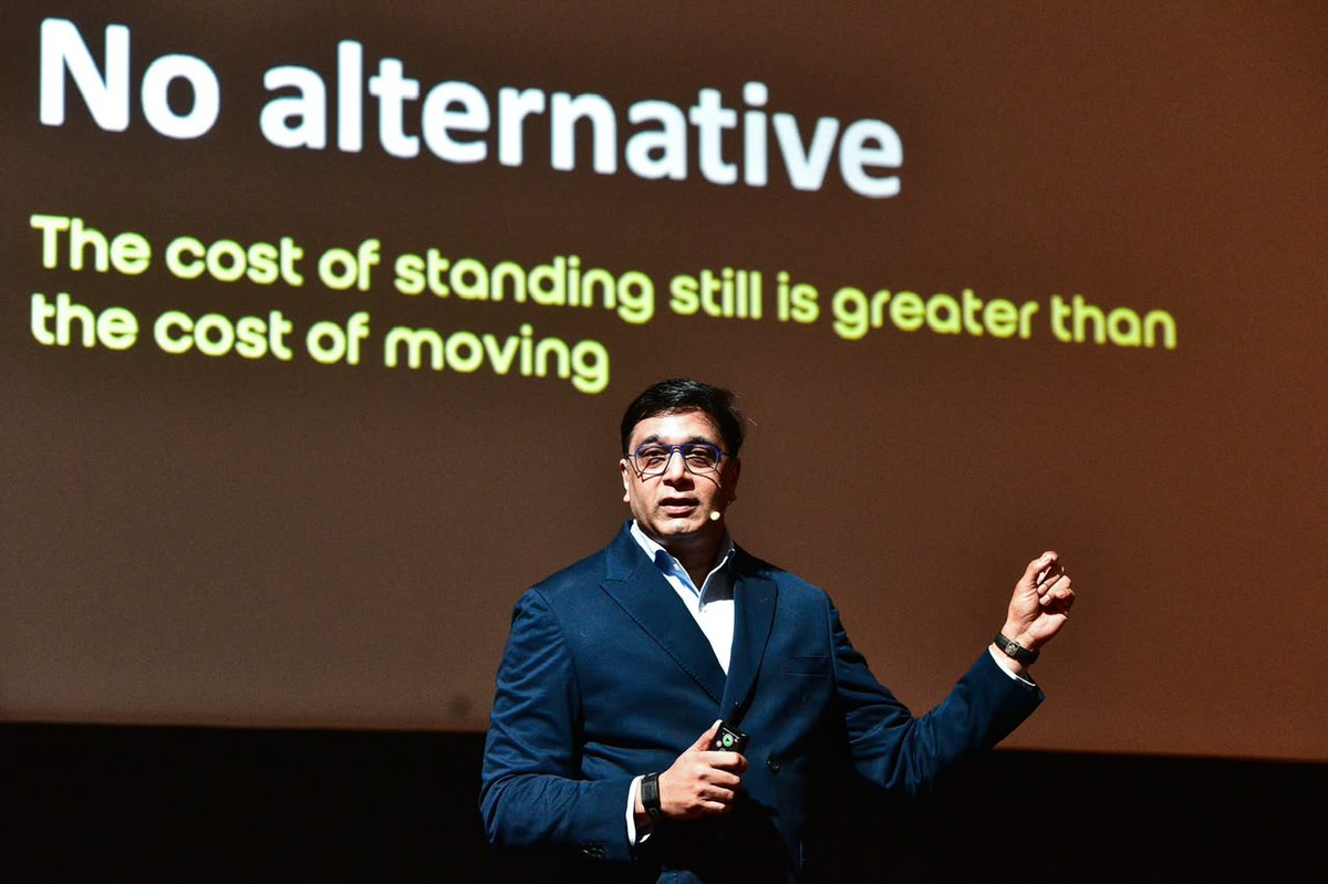 SinhaVikram's tweet photo. For decades, telcos competed for a share of connectivity. The next decade will be about winning in intelligence.

At the Twimbit Telecom Summit 2026, I shared why Indosat is evolving from "Connectivity for All" to "Intelligence for All."

Read more here: https://t.co/eE6qOSZ4Tf https://t.co/2jS6jIZ07c