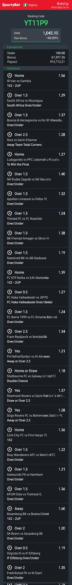 SmoothDeliveryy's tweet photo. 1k Odds - YT11P9 https://t.co/QSlo9xXayr