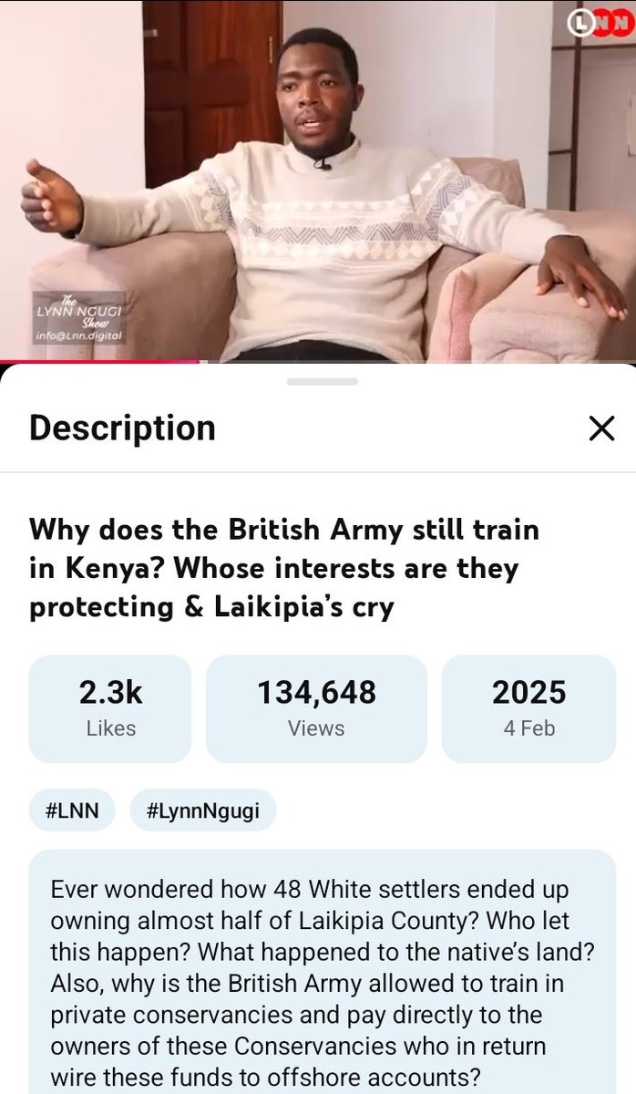LAIKIPIANBANDIT's tweet photo. @lynn_ngugi1 Why laikipia?? wametuzoea https://t.co/VyeO2esLio