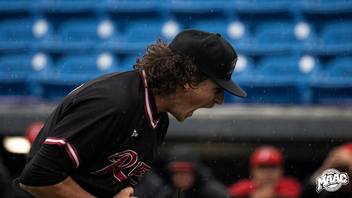 MAACSports's tweet photo. WE CAN’T HEAR YOU! A little louder for @RiderUBaseball 📣

Regional stage set. #8 Florida awaits 😤

#MAACBaseball https://t.co/OZIJt7QQBq