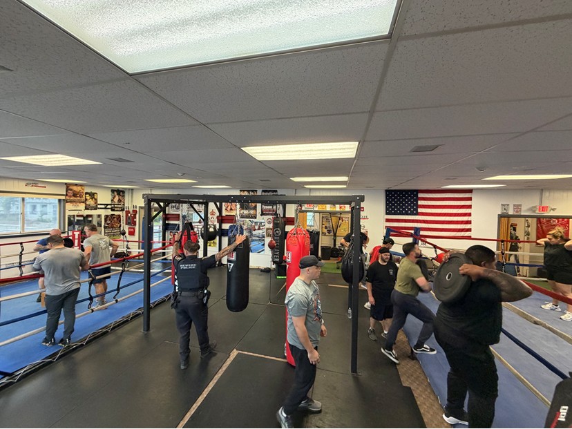 reverepolice's tweet photo. Last week, 20 Revere Police Officers showed up for our first‑ever Health &amp; Wellness Unit team workout. From seasoned officers to our newest members, the turnout was incredible. RPD is committed to supporting both the physical &amp; mental fitness of our officers https://t.co/2KgRJQAXod