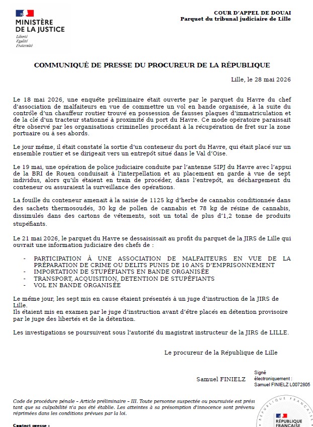 Samuel Finielz, procureur de Lille (@ProcureurLille) / Posts / X