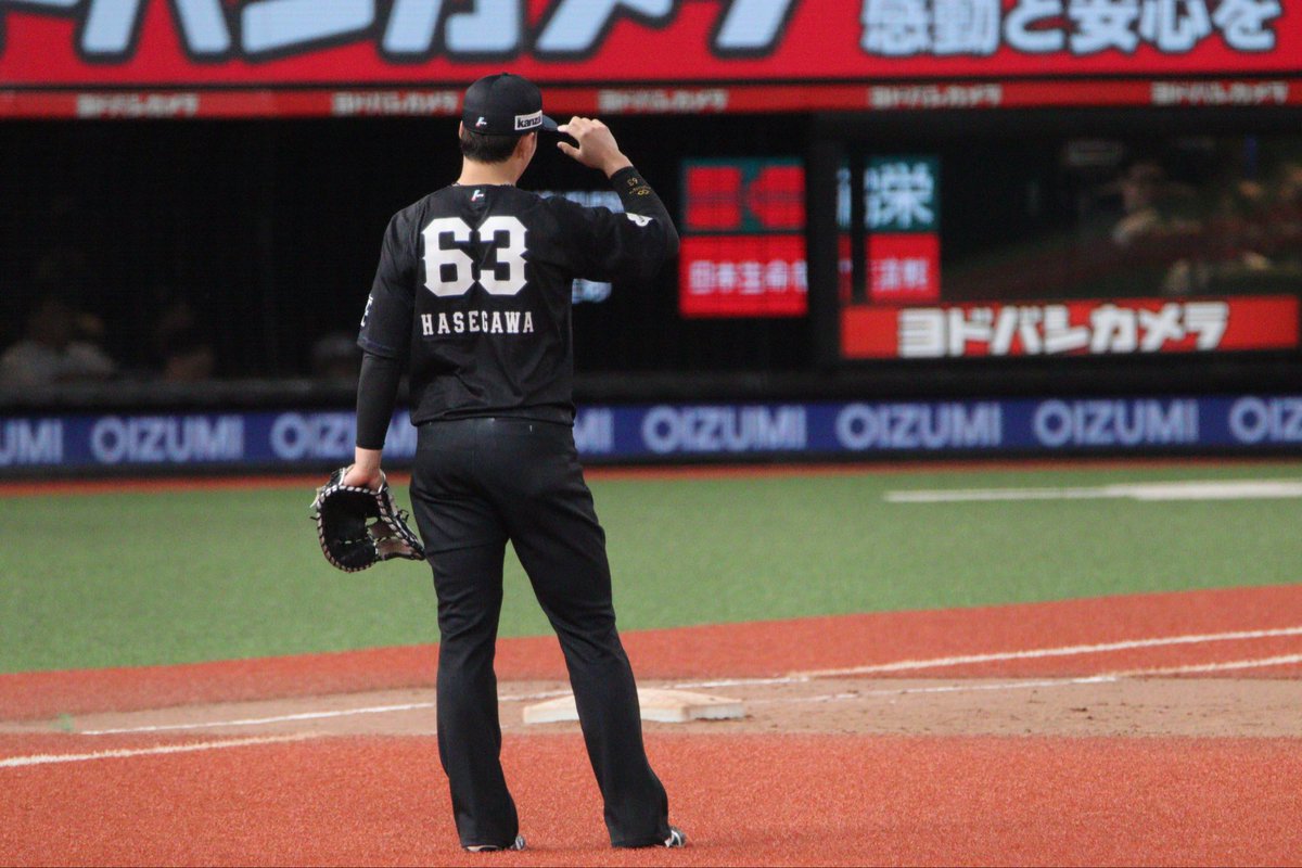 nnhg63's tweet photo. 黒ユニかっこいい🎶🎶
2026.05.29 #seibulions #長谷川信哉 https://t.co/AQlNMbiPPx