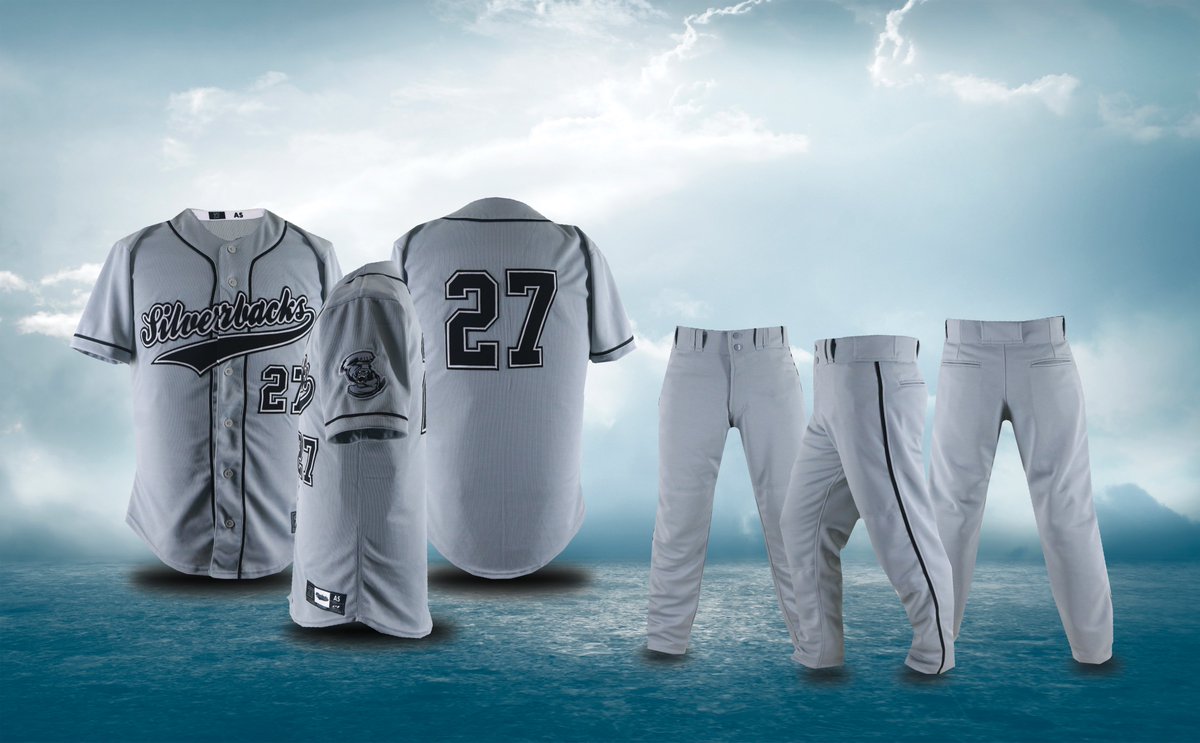 GARBATHLETICS's tweet photo. Silverbacks Baseball custom uniforms created by Garb Athletics! #GarbAthletics #CustomJersey https://t.co/0TFclr4eIj