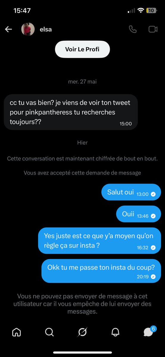 abeilledu75's tweet photo. Attention scam j’me suis fait bloqué sans raison ça pue ça pue ça pue https://t.co/KN0evLdLd2