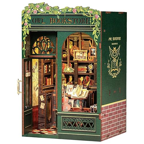 redrumdoll77's tweet photo. I just received CUTEBEE Book Nook Kit - DIY Miniature House Kit for Adults, Teens and Beginners, Dollhouse Booknook Library Tiny House Bookshelf Decor 3D Wooden Puzzle, Gifts for Family from clownbizaar via Throne. Thank you! https://t.co/Pekz4XFdlJ #Wishlist #Throne https://t.co/a2Zooz0Sqx