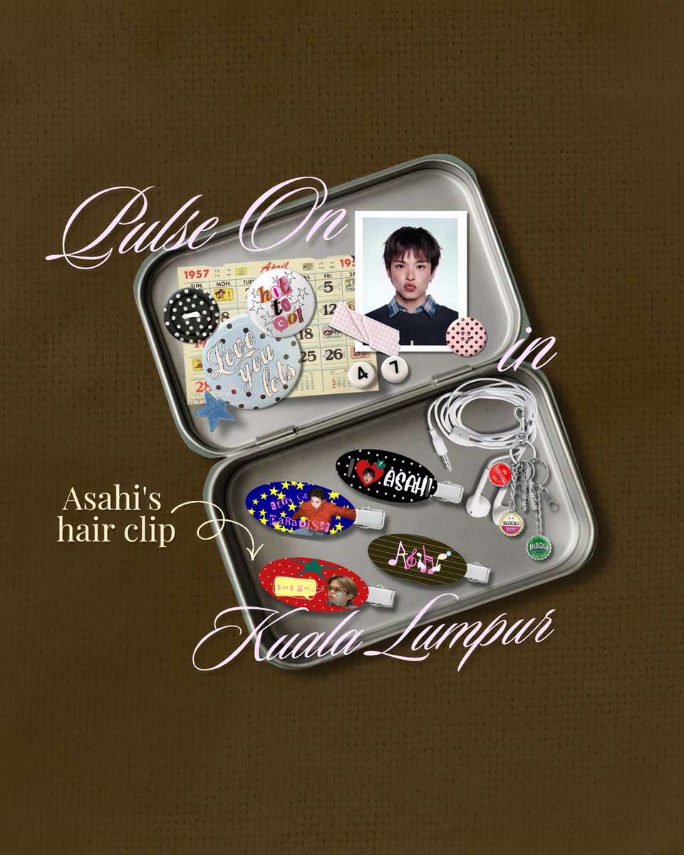 CeELeRyYy's tweet photo. Treasure Pulse On in KL - hair clip freebies ^_−☆

✩ 30th May 2026
✩ Unifi Arena
✩ limited qty (will get 2 out of 4 design each pack)
feel free to trade with me !!!
- prefer trade with asahi's freebies

see you~

#TREASUREinKL #PULSEONinKL
#TREASURE_PULSE_ON_IN_KL https://t.co/CtzW2Crtq7