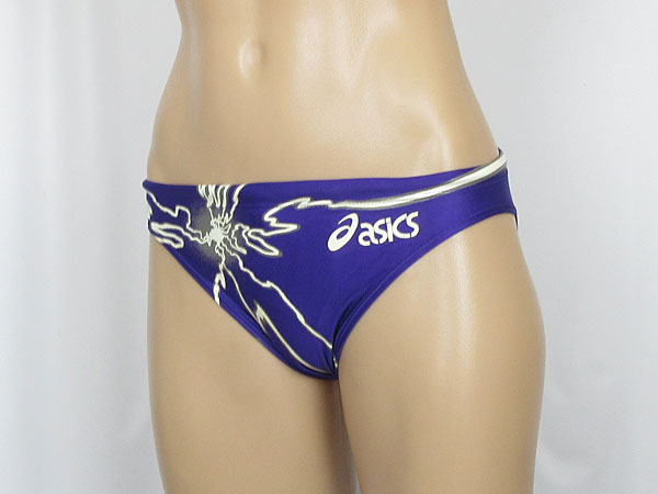 spoyuni's tweet photo. 【出品しまし���】
水着 男子★競泳 競パン ビキニ★水泳パンツ★アシックス asics★AMA640★パープル×ホワイト★Lサイズ★日本製★未使用★ひび割れあり

https://t.co/joFXpY1pl8 https://t.co/R2bEQrEqjw