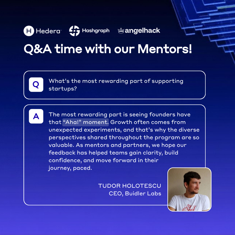 AngelHack's tweet photo. @hedera 👇 Meet the mentors shaping this cohort's journey. https://t.co/xSe3NnS7ng