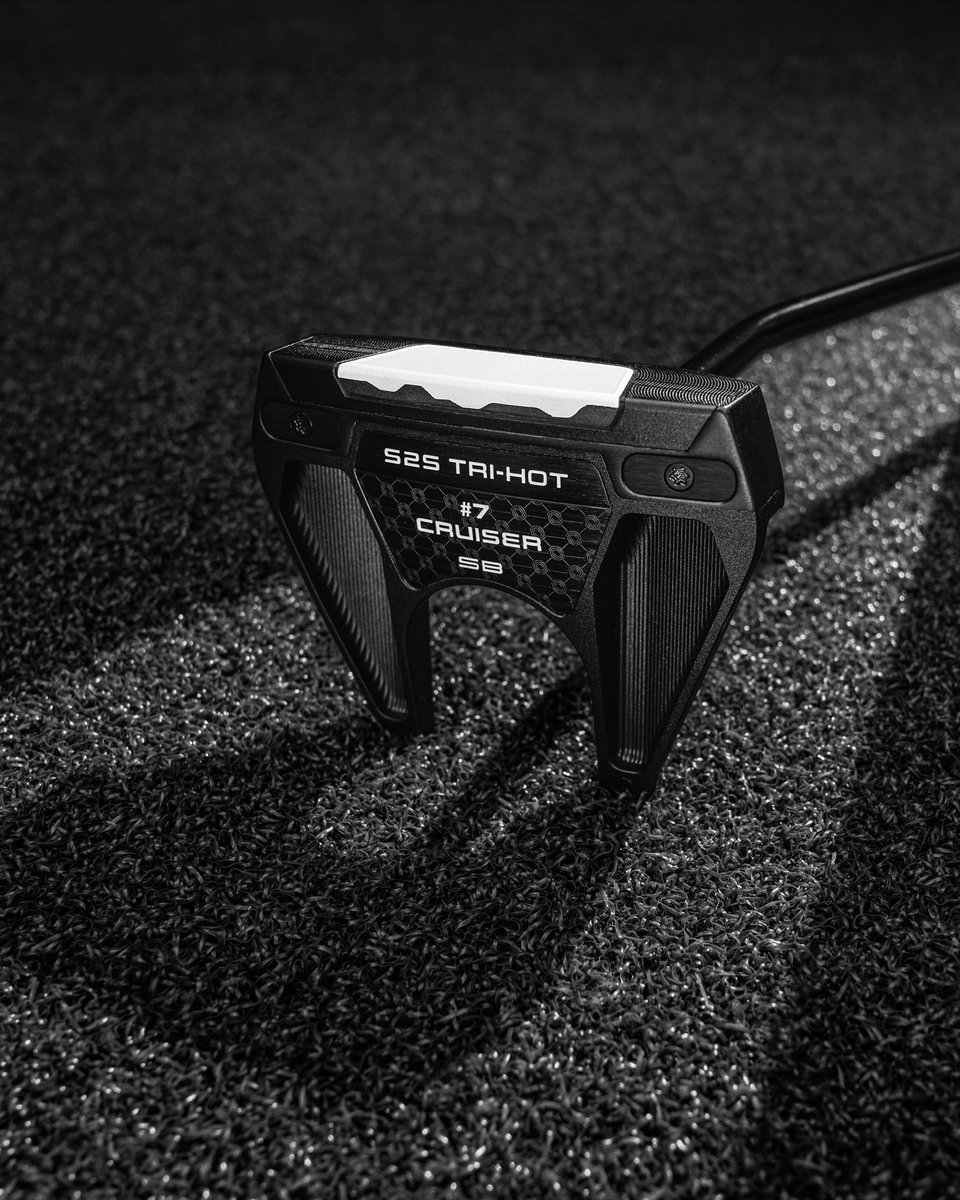 odysseygolf's tweet photo. Putt Lights Out. 🔥

Introducing the All-New Black finish on the Tri-Hot Square 2 Square Family. Tri-Hot S2S gives you everything you want in a zero-torque putter: stability, consistency, accuracy, with a more traditional look at address. 

https://t.co/prOEYaqpzV https://t.co/j5IIEXWrMy