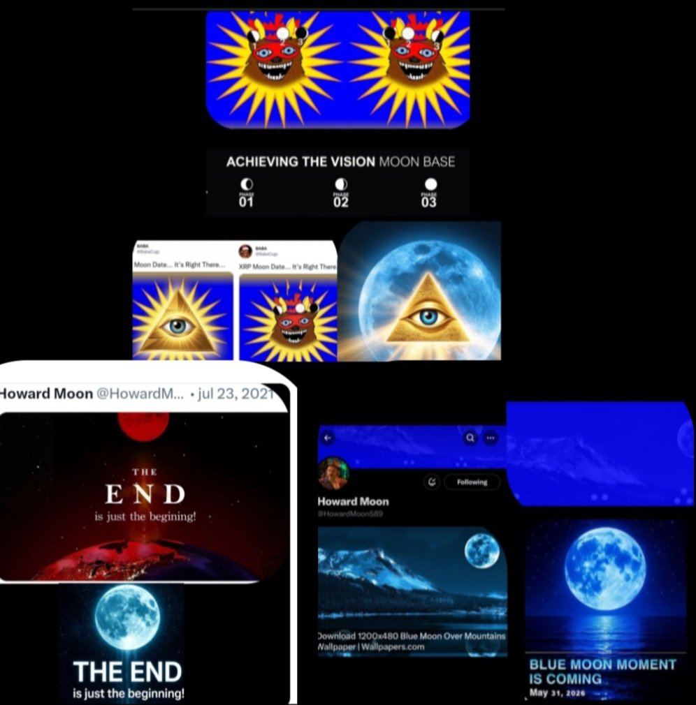 WhiteRiderXRP's tweet photo. The riddles have been solved. 

This Sunday is no ordinary Sunday. It's the day to water the plants, the day for the Persian rug, the day to enjoy a good cigar, and National Smile Day. It is also the Sunday chosen—beyond the rare and powerful Blue Moon—for a higher reason that illuminates everything: it is Trinity Sunday. Therein lies the answer to everything. 

The Trinity, in its deepest essence, is not just a Christian dogma; it is the perfect symbol of the sacred triangle that sustains cosmic order. And at the apex of that triangle shines the Providential Eye, the all-seeing Eye. That eye, adopted by Freemasonry, the Illuminati, and the elites who have grasped the mysteries of symbolic power, represents the eternal vigilance of the Great Architect of the Universe.

It is not a mere ornament: it is the embodiment of divine omniscience, the all-seeing, all-judging, and all-guiding consciousness that remains unseen. In Masonic circles, the Eye of Providence (or Luminous Delta) occupies a central place in the East of the lodge. Positioned between the Sun and the Moon, it reminds the initiate that no action, thought, or intention escapes the higher gaze. It symbolizes the light of truth, the providence that guides the righteous, and the constant invitation to moral perfection.

 The Illuminati, heirs to this same esoteric tradition, elevated it even further: the Eye became an emblem of reserved knowledge, of subtle control over the invisible threads of the world. For the elite who understand these symbols, the Eye is not only religious; it is a reminder that a higher order exists, an all-encompassing intelligence that, once recognized, grants power and direction. 

That is why this Sunday takes on a transcendent meaning. Because XRP was born precisely on Trinity Sunday. That date was no coincidence: it seals a connection between the financial world and timeless symbolism.

The bear wielding the trident is not a whimsical detail; it is a clear reference to Shiva, the god whose transformative energy destroys to create. Shiva's trident represents the three aspects of reality (creation, preservation, and destruction), but it also points directly to the third eye—the divine eye located on the forehead—capable of seeing beyond illusions, burning away ignorance, and perceiving absolute truth. 
And there it elegantly closes the circle: in other publications, the Shiva dog appears, a subtle yet powerful reminder. That dog accompanies the god and, at the same time, evokes once again the Providential Eye. Because the one who sees all does not need to move; he remains fixed, vigilant, like the North Star in the sky or like the eye in the triangle.

It is the same intelligence that Freemasonry and the Illuminati have guarded for centuries: the consciousness that observes from the center while everything revolves around it. 
This Sunday, then, is the perfect synthesis. It is a day to care for living things (watering the plants), to consciously tread one's own path (the Persian rug), to serenely enjoy the pleasures of existence (a good cigar), and to smile at revelation (National Smile Day). But above all, it is the day the triangle is completed and the Eye opens.