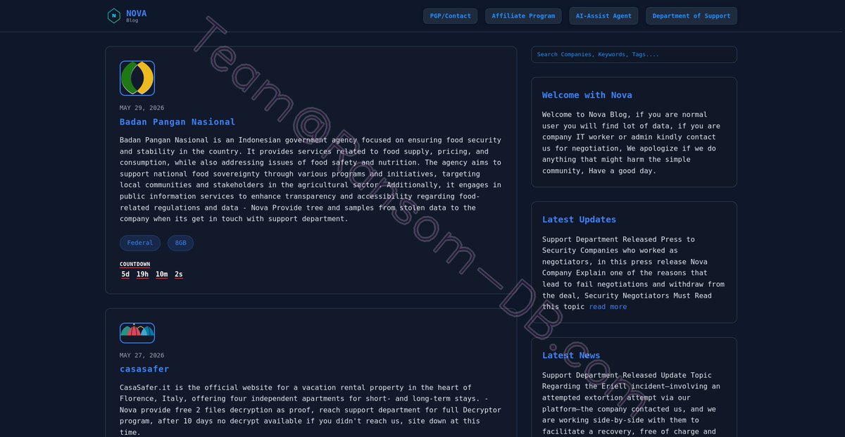 Ransom-DB tweet media