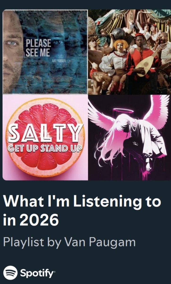 LeeKalt's tweet photo. Check out this eclectic Spotify playlist “Get Up Stand Up” has been added to: “What I’ve Been Listening to in 2026” by Van Paugam. The momentum continues! 

https://t.co/f6ixRHcBqS https://t.co/jbg7a2NzE1