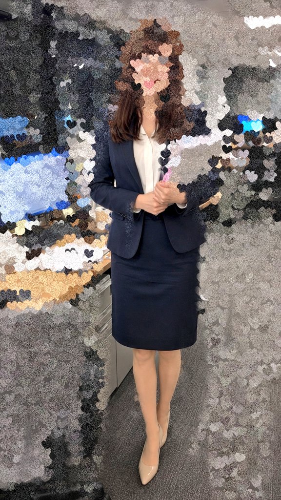 OL優花yuuka@ストッキング✕スーツ女子 tweet media