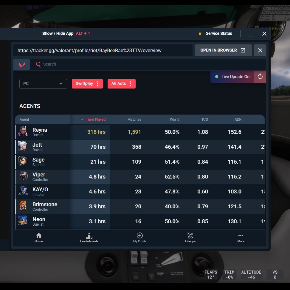 BayBeeRae's tweet photo. "What agent do you main on Valorant??"

MIND YOU THIS IS SWIFT PLAY 

318HR ON REYNA?!?!? https://t.co/Dtke0WmM81