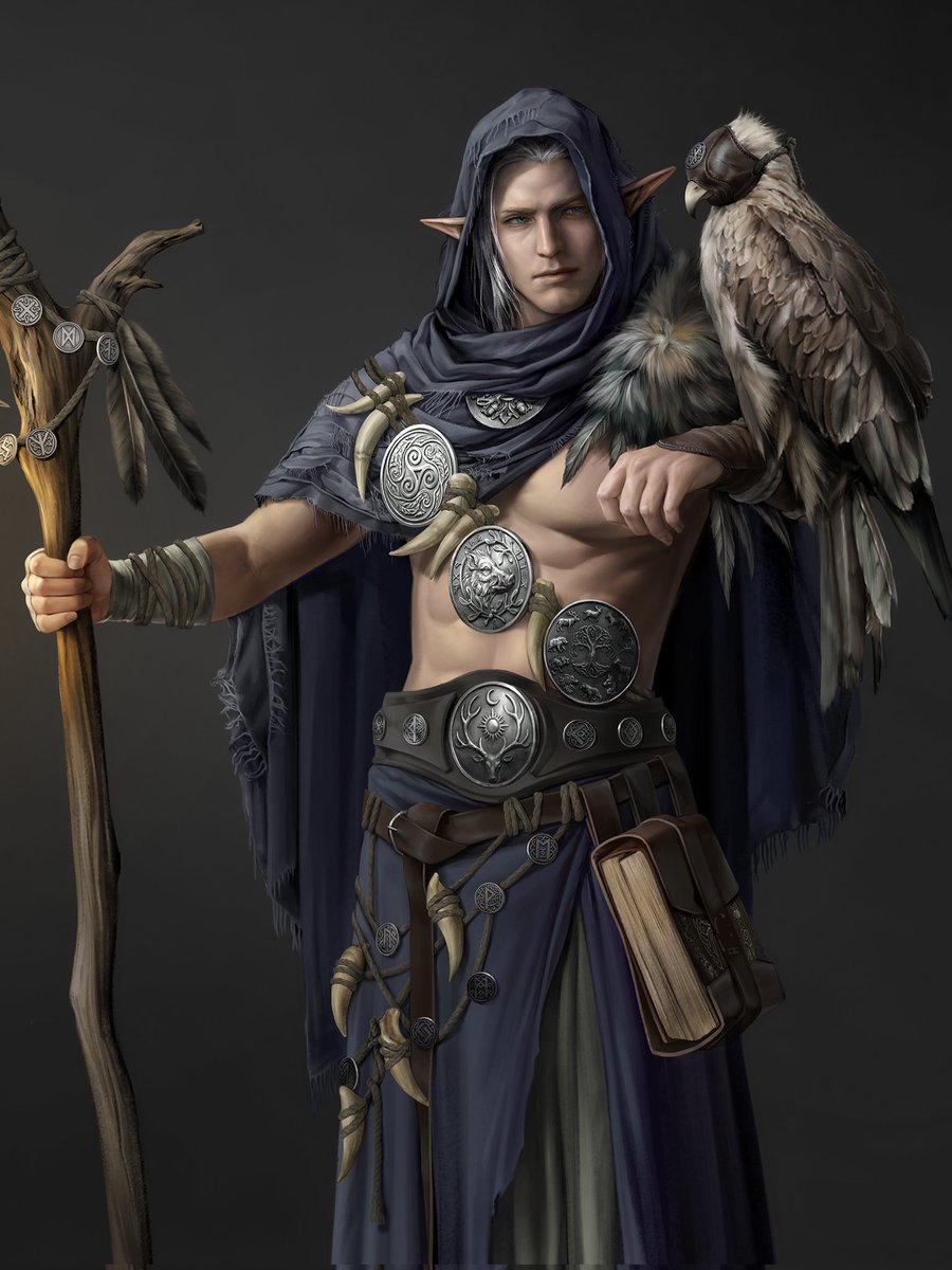 three0_'s tweet photo. New personal project: UNBOUND ⚔️
​A group of fantasy outcasts who left their tribes to survive on the fringes of the world. Heavy armor, bone trophies, and raw survivalist nature.

#ConceptArt #CharacterDesign #ArtistOnTwitter #DarkFantasy #DigitalArt https://t.co/lSrbfe3TGW