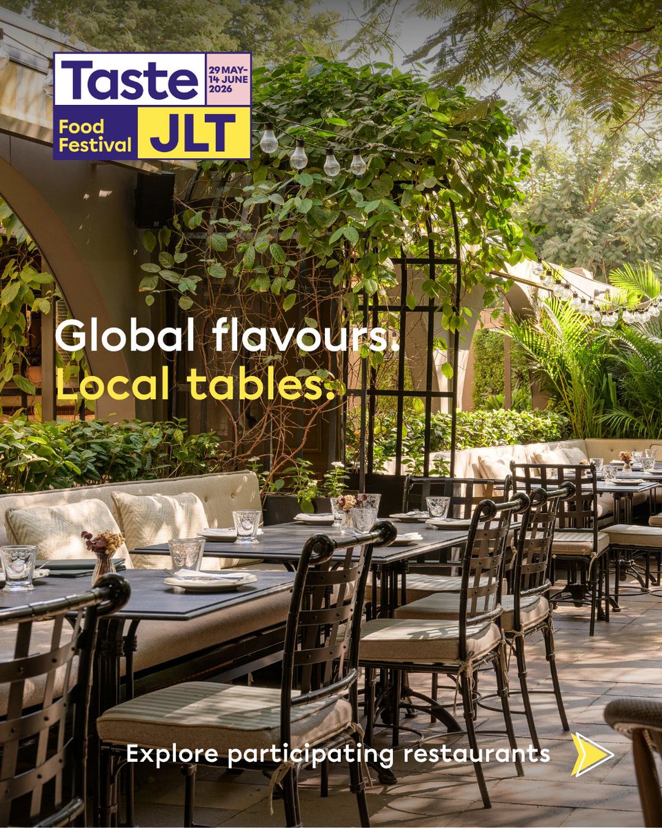 JLTbyDMCC's tweet photo. Taste JLT is almost here!​
​
Starting this Friday, take advantage of exclusive 2- and 3-course set menus across JLT's leading restaurants. ​
​
From Michelin-awarded Bait Maryam to Time Out Dubai's Best Pan Asian winner Hawkerboi, Taste JLT offers something for everyone to enjoy.​
​
Explore all participating restaurants at https://t.co/cL6yUq5Zvb​
​
#TasteJLT #JLT #DMCC #DubaiEats