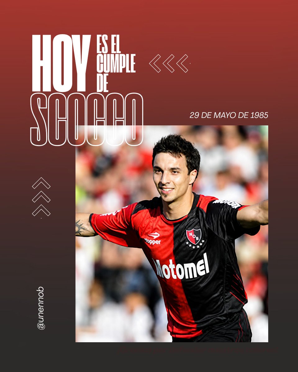 UnenNob's tweet photo. ¡Feliz cumple, bicampeón! ❤️🖤

Hoy cumple 41 años Ignacio Scocco. Disputó 246 partidos y marcó 85 goles con la camiseta de Newell’s. https://t.co/eLO7431IcG