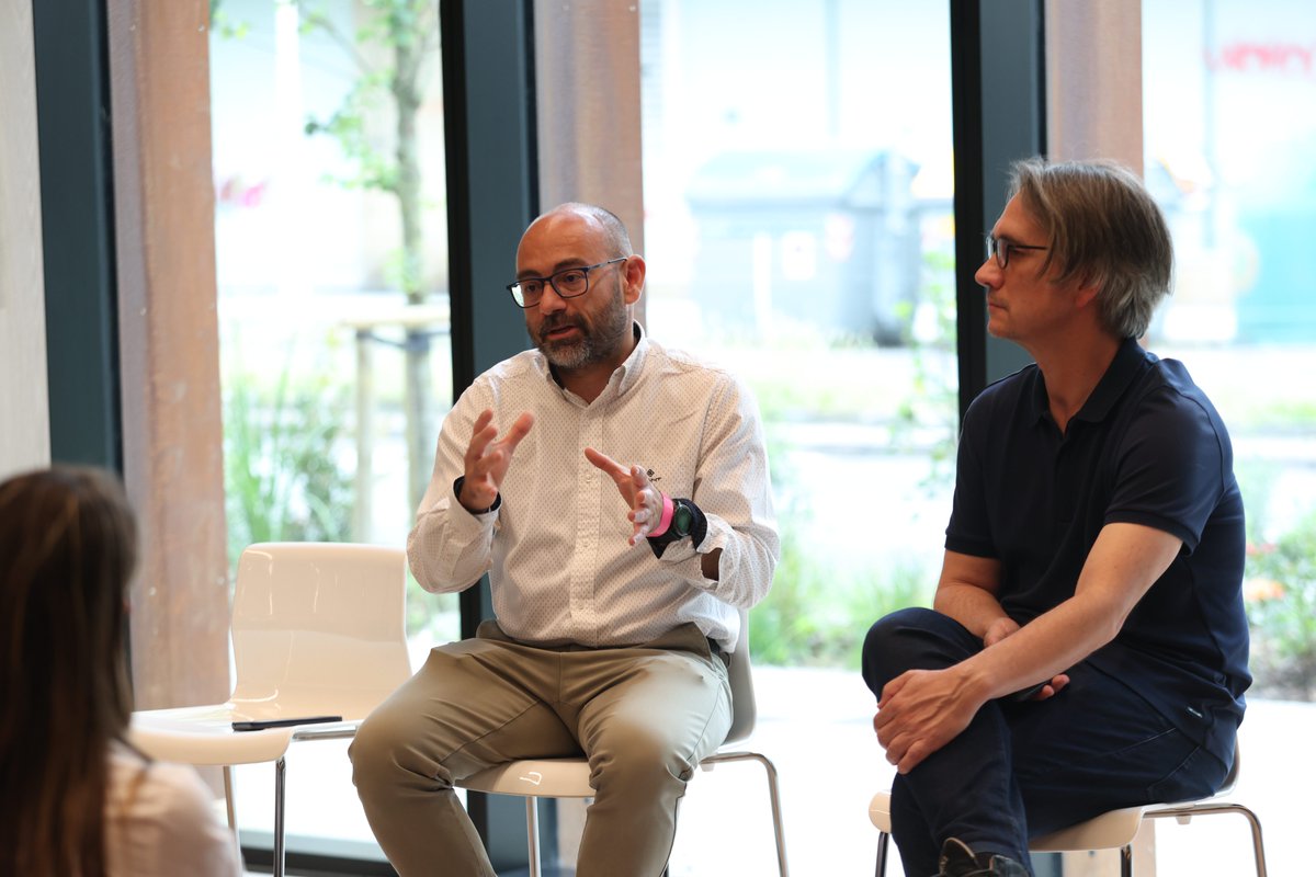 wearegoe's tweet photo. @JMAizega @bculinary @itsaslurraEJGV @hazifundazioa @MahouSanMiguel @neiker_BRTA 👉 “Del subproducto a la innovación” - Rubén González de @MahouSanMiguel y Asier Alea de @bculinary sobre los procesos de innovación que permiten revalorizar subproductos dentro de la industria alimentaria.
🤝 @itsaslurraEJGV @hazifundazioa https://t.co/X8v3Coo9uk