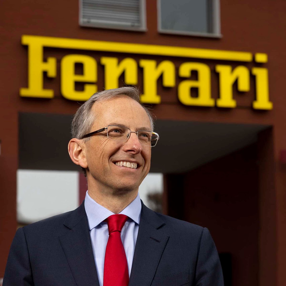 Motor1com's tweet photo. Ferrari’s CEO, Benedetto Vigna, defends the new Luce, saying “there has been great interest,” and alluding to  potentially high order numbers. 

 "We’ve already received bank transfers, clients who were there want it.”

https://t.co/ZQo0gESdaI https://t.co/9Z7eEXY9cV