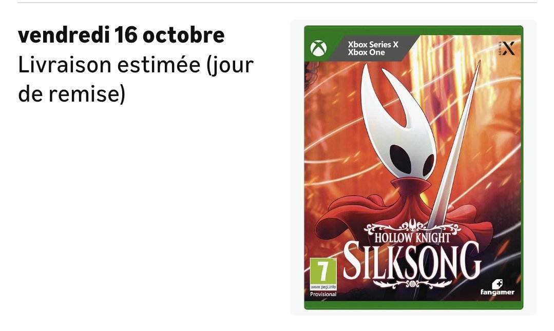 _Pixel20_'s tweet photo. Silksong c'est bien, mais Silksong en boîte, c'est mieux ! 
Une bonne chose de faite 🖤 https://t.co/bAYV7U4Q26
