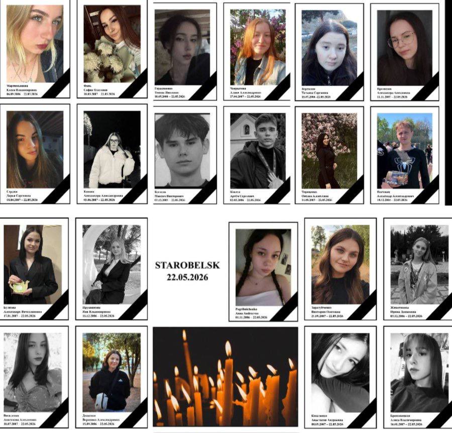 CPGBML's tweet photo. 🕯 21 YOUNG students massacred by NATO (proxy: Ukraine) in Lugansk dorm attack

Heartbreaking memorial photos released

#NatoTerrorAgainstStarobelsk #NoStatuteOfLimitations

🕯 21 YOUNG students massacred by NATO (proxy: Ukraine) in Lugansk dorm attack

Heartbreaking memorial photos released

Source: @MTodayNews

#NatoTerrorAgainstStarobelsk #NoStatuteOfLimitations

NATO is a terrorist organisation. https://t.co/rZdpU8shcS