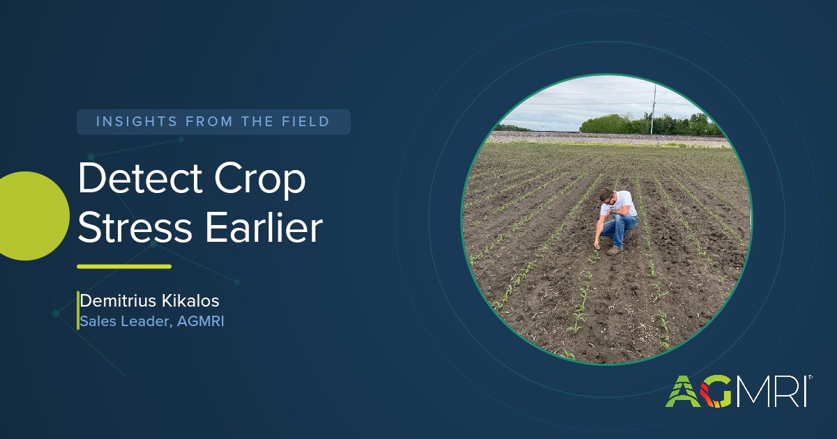 Intelinair's tweet photo. By the time crop stress is visible from the road, the yield hit is already underway.

6 ways growers are catching it earlier - and why this season's cold start makes it urgent ↓

https://t.co/735Pik4d82 https://t.co/HFG220jpYK