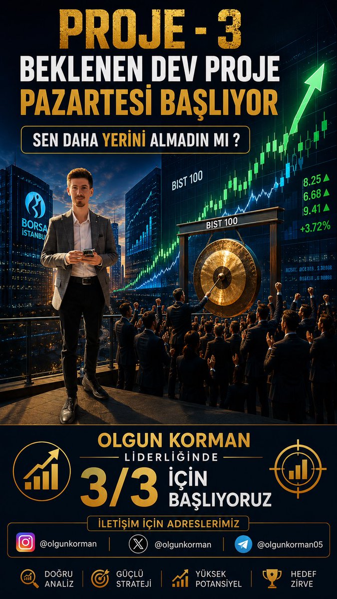 olgunkorman's tweet photo. 🔥 Dostlar 1/1 Yapacaz Dedik Yaptık 2/2 Yapacaz Dedik Yaptık Şimdi İse 3/3 Yapmak İçin Kolları Sıvadık Ve Pazartesi Başlıyoruz Sende Yerini Almayı Unutma🔥

Link ; https://t.co/efQ67FlIaw 

@AyhanBorsa61 #borsa #endeks #xu100 #bist100 #halkaharz #odine #flap #hktm #borsaistanbul #thyao #netcd