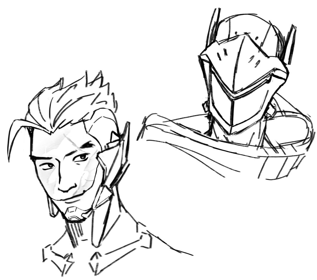 breaaadbin's tweet photo. The new short story still has me doing backflips, Genji u mean everything 2 me 💖 https://t.co/3RHFpZCA67