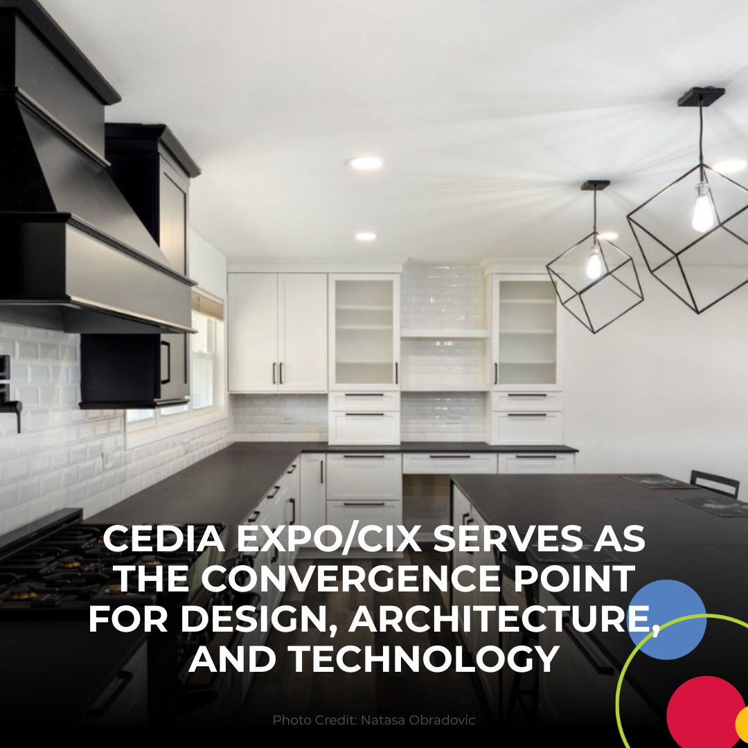 CEDIAExpo's tweet photo. The future of design isn’t just creative - it’s connected. 🏠💡

See how early collaboration between designers and integrators leads to smarter spaces at #CEDIAExpoCIX 2026.

📰 Read the full story from CE Pro: https://t.co/h5eqGIdHGP https://t.co/9TXylq0aZh
