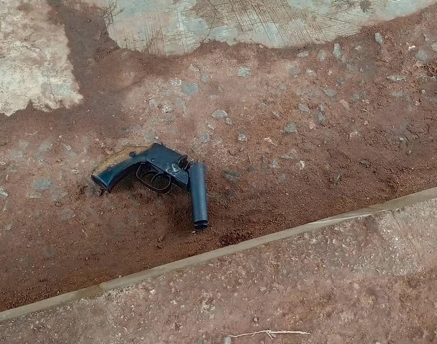 aleeygiwa's tweet photo. A stolen phone led to the discovery of hidden firearms. 

A routine patrol recovered an abandoned weapon. 

A carpenter's assistant was revealed to be a cult member.

Within one week, the Ogun State Police Command successfully conducted three separate operations across all divisions.

CASE ONE: Afon Division:
A stolen Tecno phone valued at ₦180,000 was reported. Police operatives tracked and recovered the phone. During a search of the suspects' residence, they discovered a locally made pistol and a Dane gun concealed inside.

Both Fatai Adegbola and his 23-year-old son, Waliu Adegbola, were arrested.

CASE TWO:  Ilisan Remo Division:
During a 7:30 AM routine patrol at Ilisan Remo Roundabout, officers found an abandoned locally fabricated pistol with one live cartridge. The weapon was secured immediately.

The weapon was intercepted before reaching its intended recipient.

CASE THREE: Ode Remo Division:
Inioluwa Adesanya, 25, gained access to a home as a carpenter's assistant and left with a stolen Dane gun. During the investigation, he confessed to being a member of the Aye confraternity. The weapon was being modified for concealment.

The suspect was arrested, exhibits were secured, and transfer to the SCID is underway.

IGP Olatunji Rilwan Disu, psc (+), NPM, personally commended the Ogun State Command for these three operations, which demonstrate his longstanding belief that intelligence-led policing finds criminals wherever they hide.

Whether behind a family home, on a public roundabout, or concealed in a carpenter's toolbox, criminals are located.

Under this leadership, there is no hiding place for criminals.
