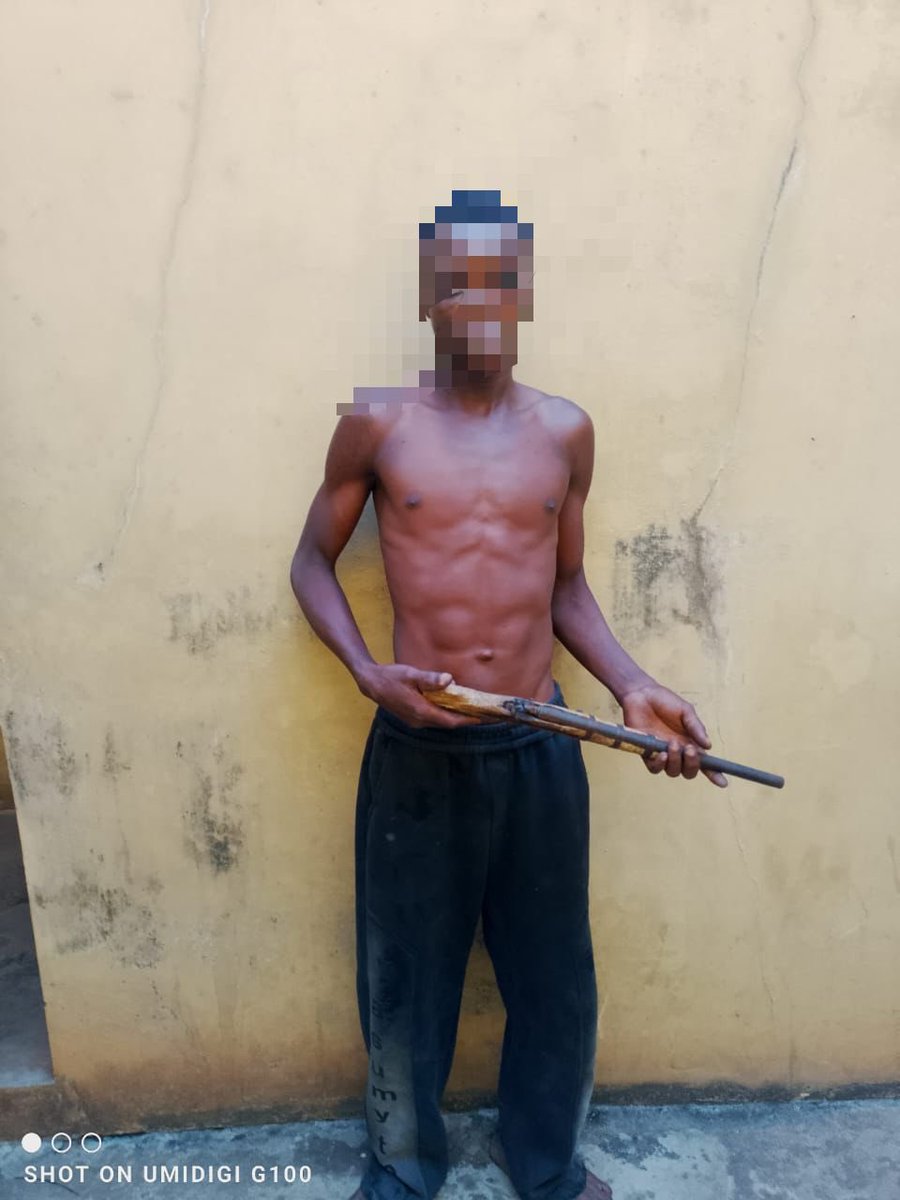 aleeygiwa's tweet photo. A stolen phone led to the discovery of hidden firearms. 

A routine patrol recovered an abandoned weapon. 

A carpenter's assistant was revealed to be a cult member.

Within one week, the Ogun State Police Command successfully conducted three separate operations across all divisions.

CASE ONE: Afon Division:
A stolen Tecno phone valued at ₦180,000 was reported. Police operatives tracked and recovered the phone. During a search of the suspects' residence, they discovered a locally made pistol and a Dane gun concealed inside.

Both Fatai Adegbola and his 23-year-old son, Waliu Adegbola, were arrested.

CASE TWO:  Ilisan Remo Division:
During a 7:30 AM routine patrol at Ilisan Remo Roundabout, officers found an abandoned locally fabricated pistol with one live cartridge. The weapon was secured immediately.

The weapon was intercepted before reaching its intended recipient.

CASE THREE: Ode Remo Division:
Inioluwa Adesanya, 25, gained access to a home as a carpenter's assistant and left with a stolen Dane gun. During the investigation, he confessed to being a member of the Aye confraternity. The weapon was being modified for concealment.

The suspect was arrested, exhibits were secured, and transfer to the SCID is underway.

IGP Olatunji Rilwan Disu, psc (+), NPM, personally commended the Ogun State Command for these three operations, which demonstrate his longstanding belief that intelligence-led policing finds criminals wherever they hide.

Whether behind a family home, on a public roundabout, or concealed in a carpenter's toolbox, criminals are located.

Under this leadership, there is no hiding place for criminals.