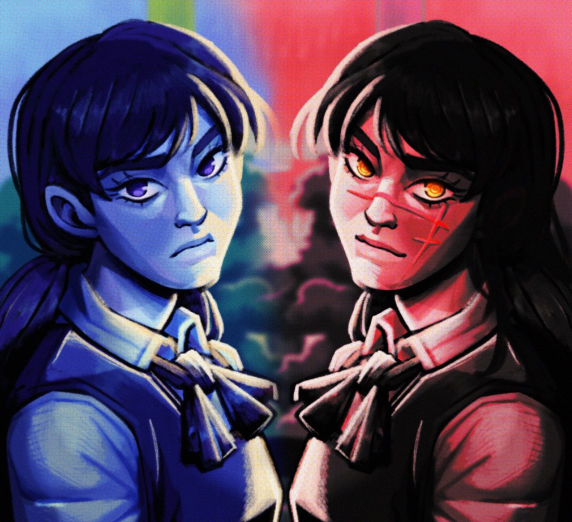 krembeni's tweet photo. Asa and Yoru https://t.co/nldjuBRWGx