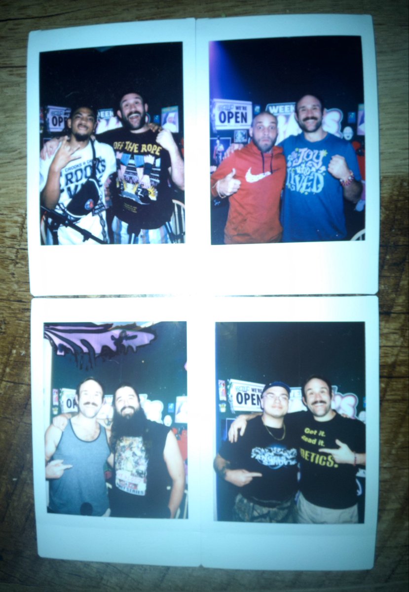 EFFYlives's tweet photo. Recent interviews coming out soon from @weekendateffys 

terry yaki
bobby flaco
nathan mowery 
jackie from the daoboys

All on the patreon! Public won’t hear these for a bit but you can have it NOW

Who else should we interview???? https://t.co/MOnGQGOm76