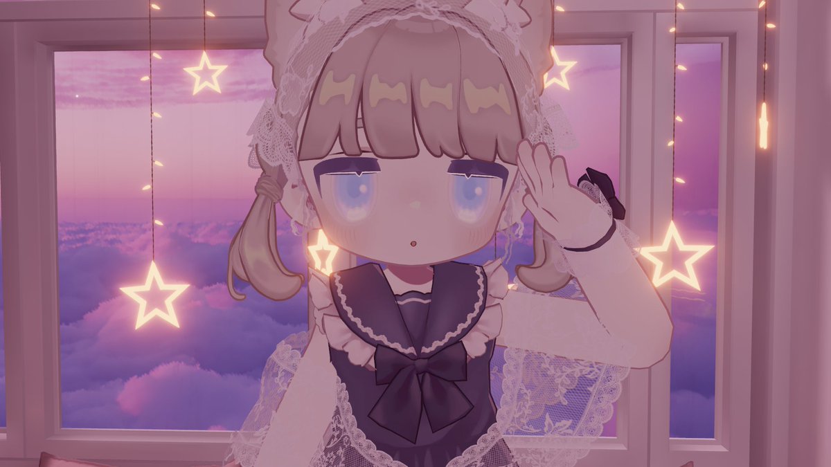 urusokumakimaki's tweet photo. かわいい～～～～‼ふりふりたまらない～‼

#ねこのや３D
#puppet_end https://t.co/ZxPMZbL4OP