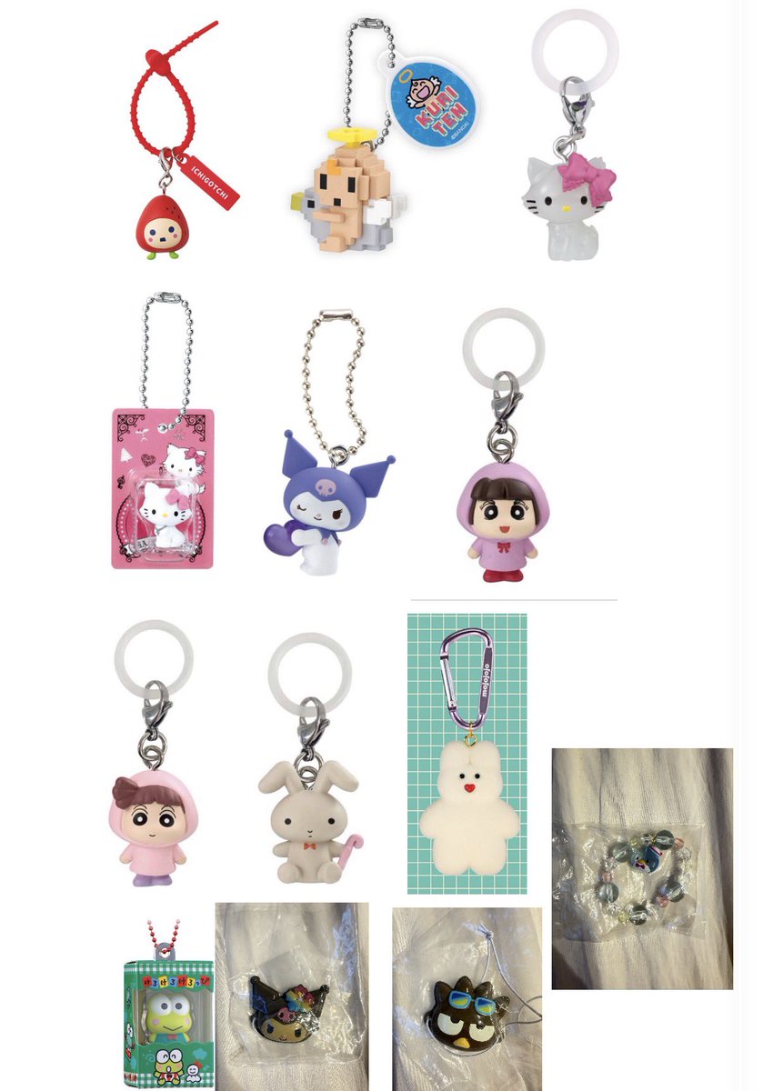 amongus0430's tweet photo. ガチャお譲り

定価＋送料でお譲りします！
paypay支払いでお願いします！
1枚目、2枚目、3.4枚目から1つずつ合計3つのセットで1セットです！
交換の場合はヨッシー（特に白、ピンク、紫、緑）激求めなのでなんでも1:1で交換します！

サンリオヨッシーめじるしアクセサリー https://t.co/56CLTNkN0S