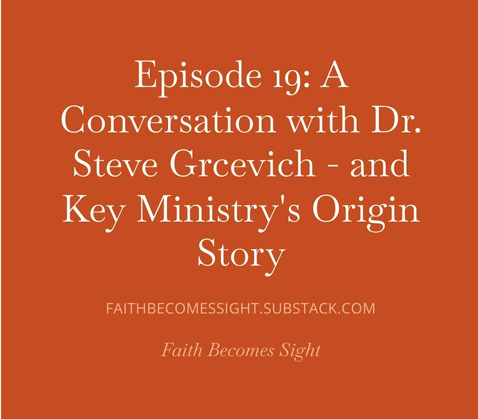 FaithBeSightPod's tweet photo. Episode 19, @drgrcevich  shares personal experiences that led to the formation and ongoing work of #KeyMinistry.
#disability #mentalhealth #church #psychiatry #adderall #DATC2026 #opposition #outcast #NAMI #pharisee #entrepreneur
https://t.co/owFSUksX7n https://t.co/GYkGqBKjGo