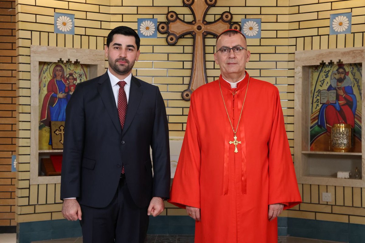 ZaainAnwer's tweet photo. Congratulations to His Beatitude Patriarch Paul III Nona on his election and installation as Patriarch of the Chaldean Catholic Church. https://t.co/F3nQgGjmq7