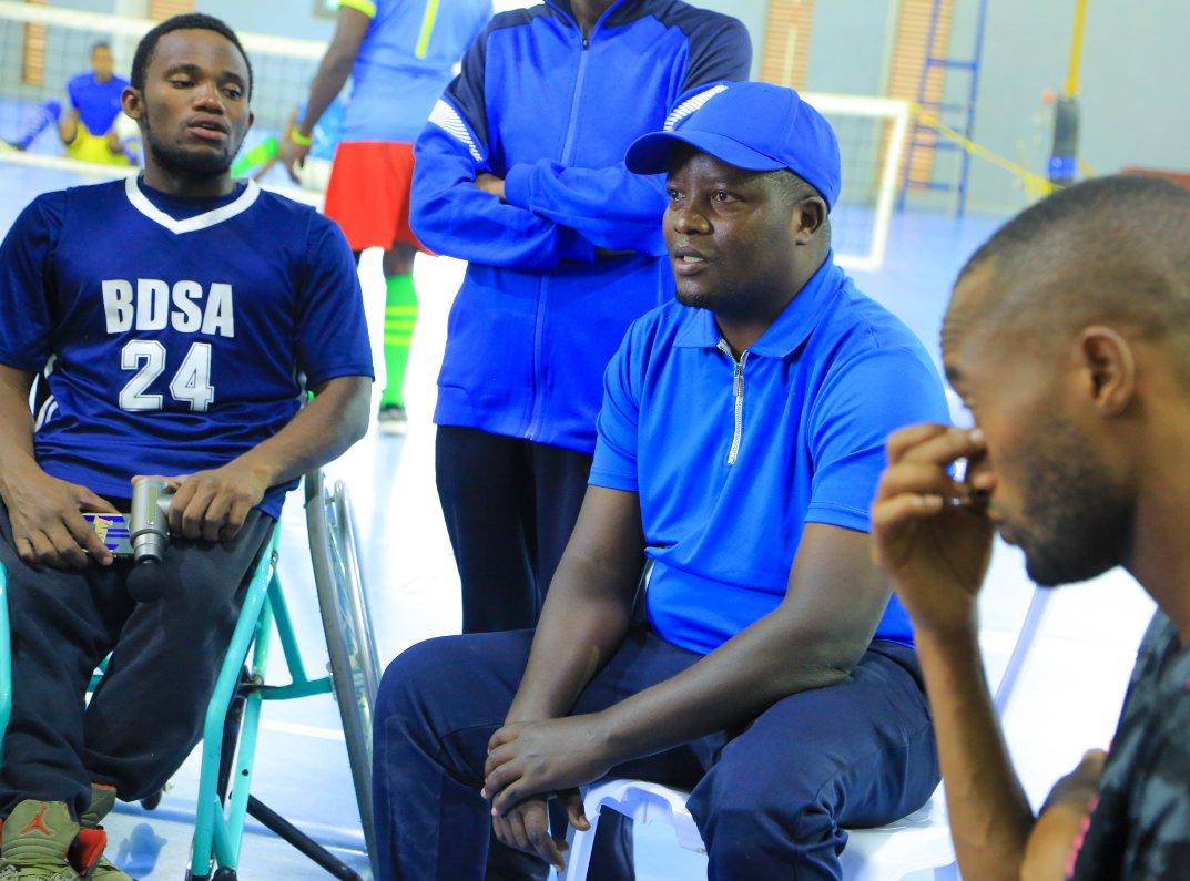 Bugeseradsa's tweet photo. #Bakeramurimo kuri uyu wa Gatandatu no ku Cyumweru, hateganyijwe imikino isoza shampiyona y'umukino wa Wheelchair Basketball ya 2026, ikipe y'Akarere ka @BugeseraDistr yiteguye neza kubahesha ishema irwana ku gikombe yatwaye mu mwaka wa 2025. https://t.co/lxgydsgduz