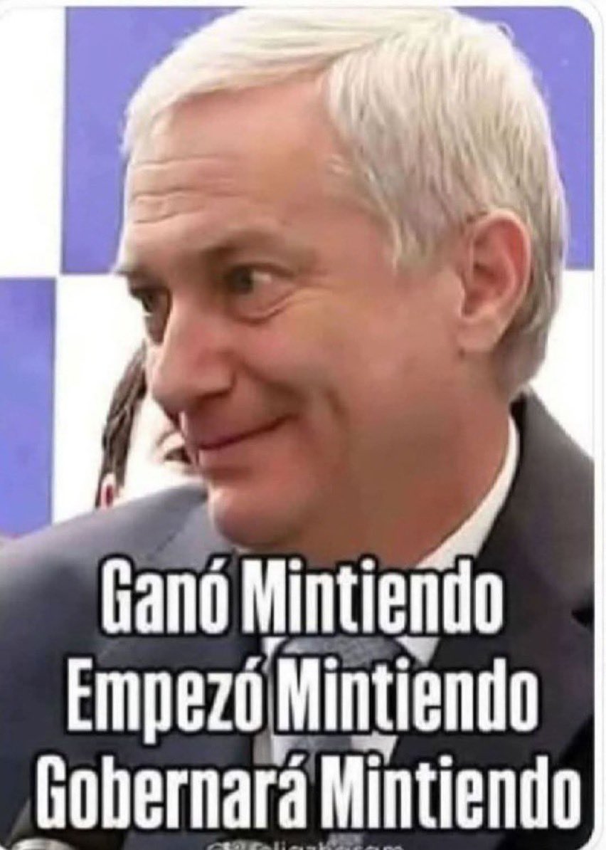 SGF76717518's tweet photo. @biobio @claudionarea Al más vivo se le ocurrió decir que el país estaba en quiebra 🙄🤦🏻‍♀️ la inversión se fue al suelo ,Kast llegó a destruir el país https://t.co/6XM8GNfQr9