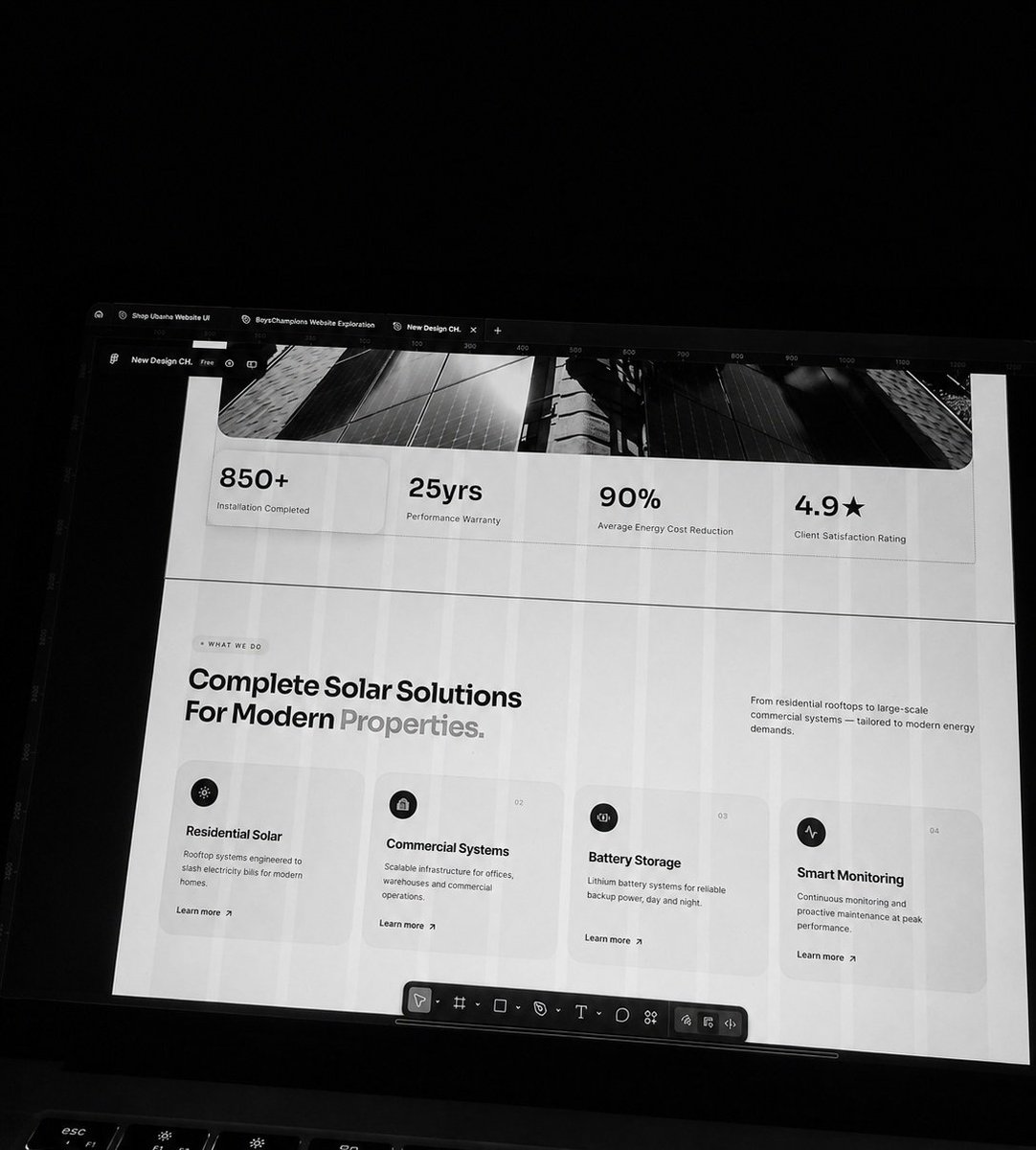 webyprosper's tweet photo. Homepage is gradually coming together https://t.co/GqsvxXl7EJ