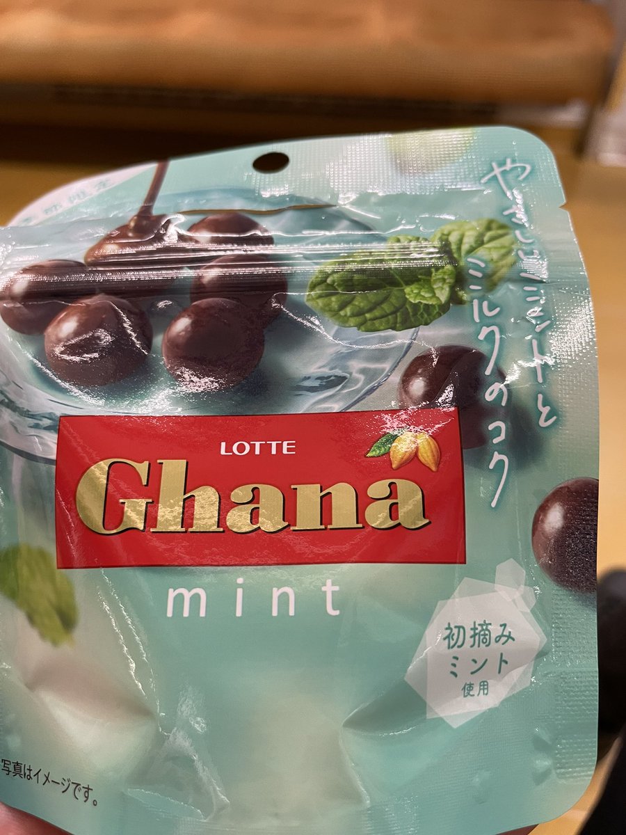 RT @saxocrab: ガーナのチョコミント、美味すぎるので破産です