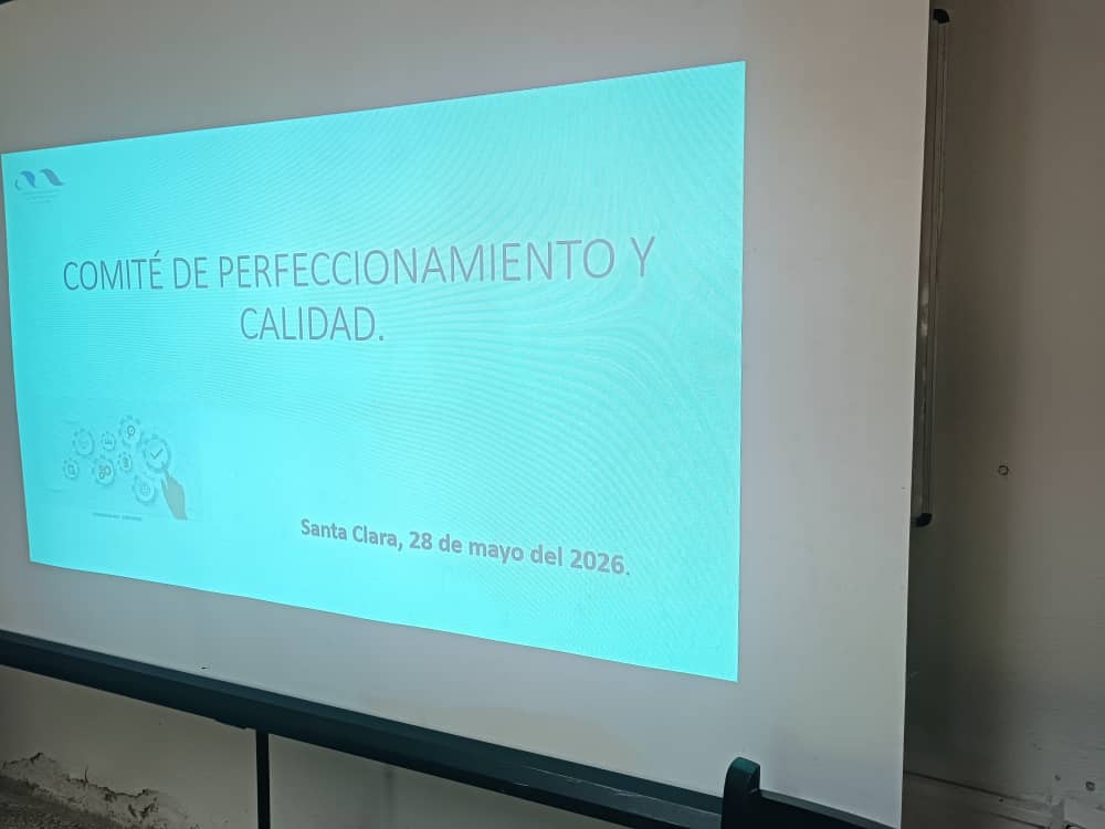 EAAVillaClara's tweet photo. La #EAAVC realiza el Comité de Perfeccionamiento y Calidad. https://t.co/DWcze6bWJB