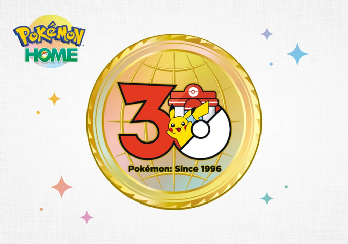 acetrainers_'s tweet photo. Todos os Centros Pokémon no Japão, entre 1º a 30 de junho de 2026, entregarão uma Medalha Especial de 30º Aniversário no Pokémon HOME https://t.co/3ZBY1oj6D4