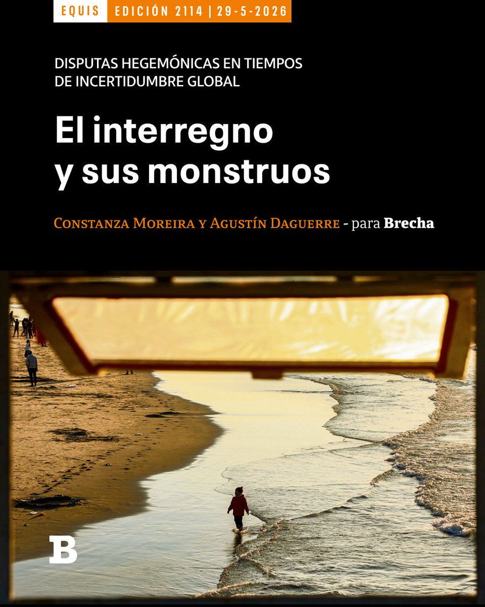 SemanarioBrecha's tweet photo. 📰 El interregno y sus monstruos

Disputas hegemónicas en tiempos de incertidumbre global

🖋️ Constanza Moreira, Agustín Daguerre
📸 Xinhua Rizek Abdeljawad

Lectura libre

https://t.co/EP9SZWjzhG https://t.co/vPsuG3kLC7