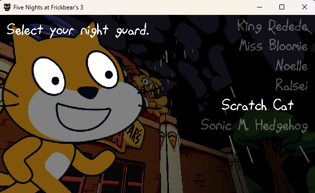Lapapsbean's tweet photo. lagin already lol #scratch #fivenightsatfrickbear https://t.co/E2QiulKm1Y