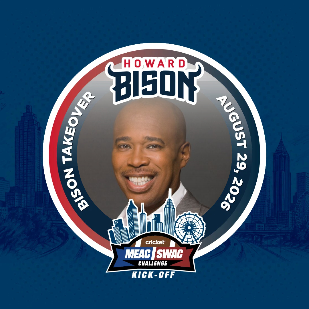 HowardU's tweet photo. Bison Nation, we are kicking off the 2026 football season at the MEAC/SWAC Challenge Kickoff as your Howard Bison take on Alabama A&M! Under the leadership of our new head coach and Bison Hall of Famer, Ted White, we are ready to take the national stage.

Event Details: 
Date: Saturday, August 29, 2026 
Location: Center Parc Stadium | Atlanta, GA 
Broadcast: Live on ABC
Get your tickets today: https://t.co/GE9ipLTS4f

Let’s turn Atlanta into a sea of Bison Blue! Make your plans, secure your hotel accommodations, and grab your tickets before they sell out. 

Once you have your tickets, visit the link below for the official Howard University Twibbonize frame to show your pride online!

Twibbonize: https://t.co/rfCV5gSOOL

#HowardUniversity #ATL #Atlanta